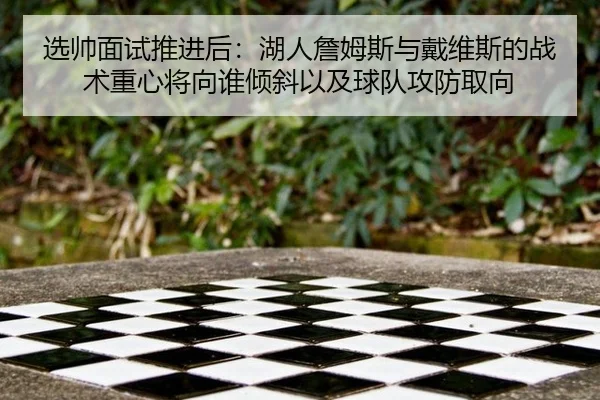 选帅面试推进后：湖人詹姆斯与戴维斯的战术重心将向谁倾斜以及球队攻防取向